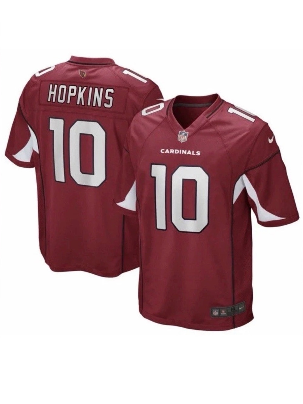 Nike Arizona Cardinals #10 Hopkins Game Red Cardinal Football Jersey 3XL